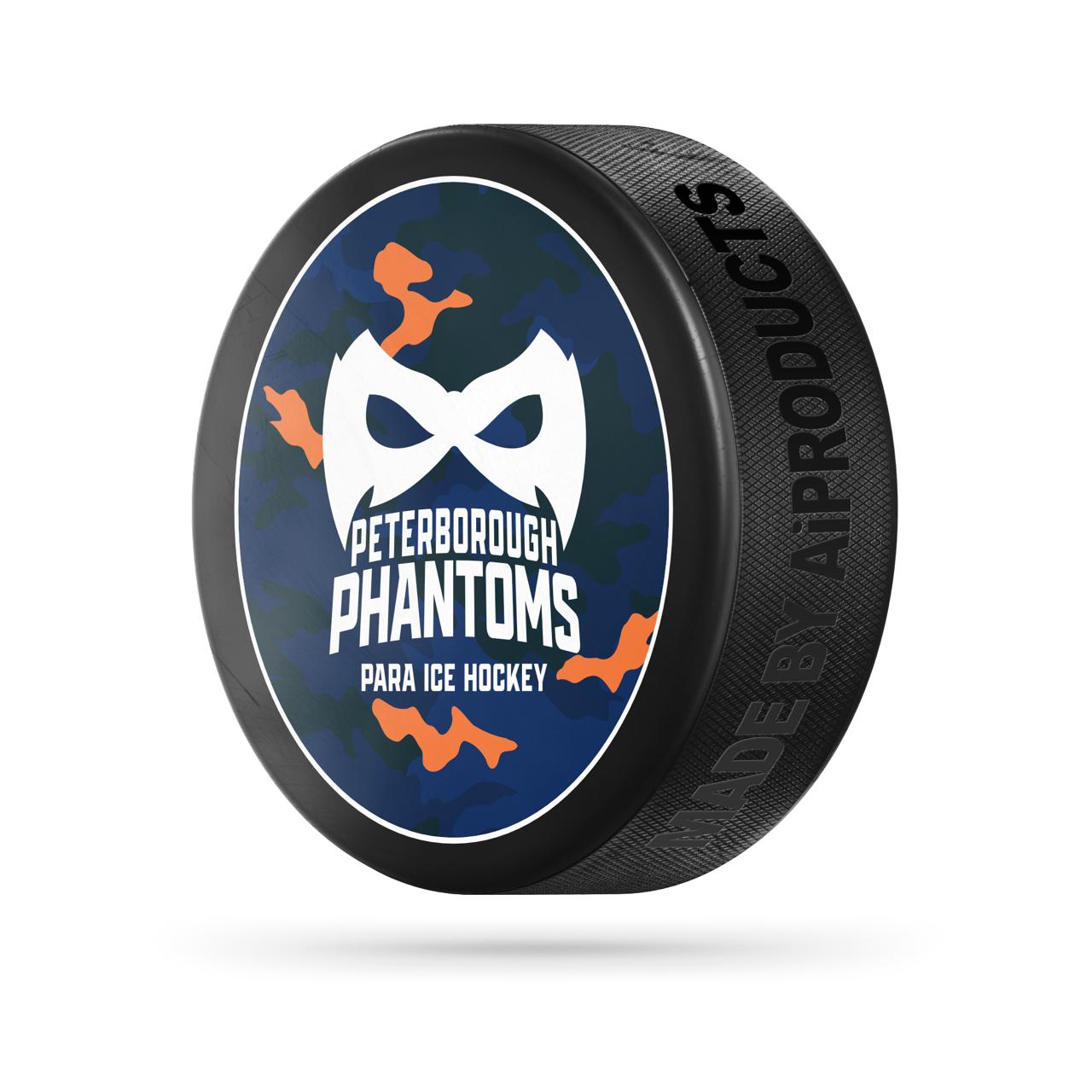 Peterborough Phantoms Para Ice Hockey Puck