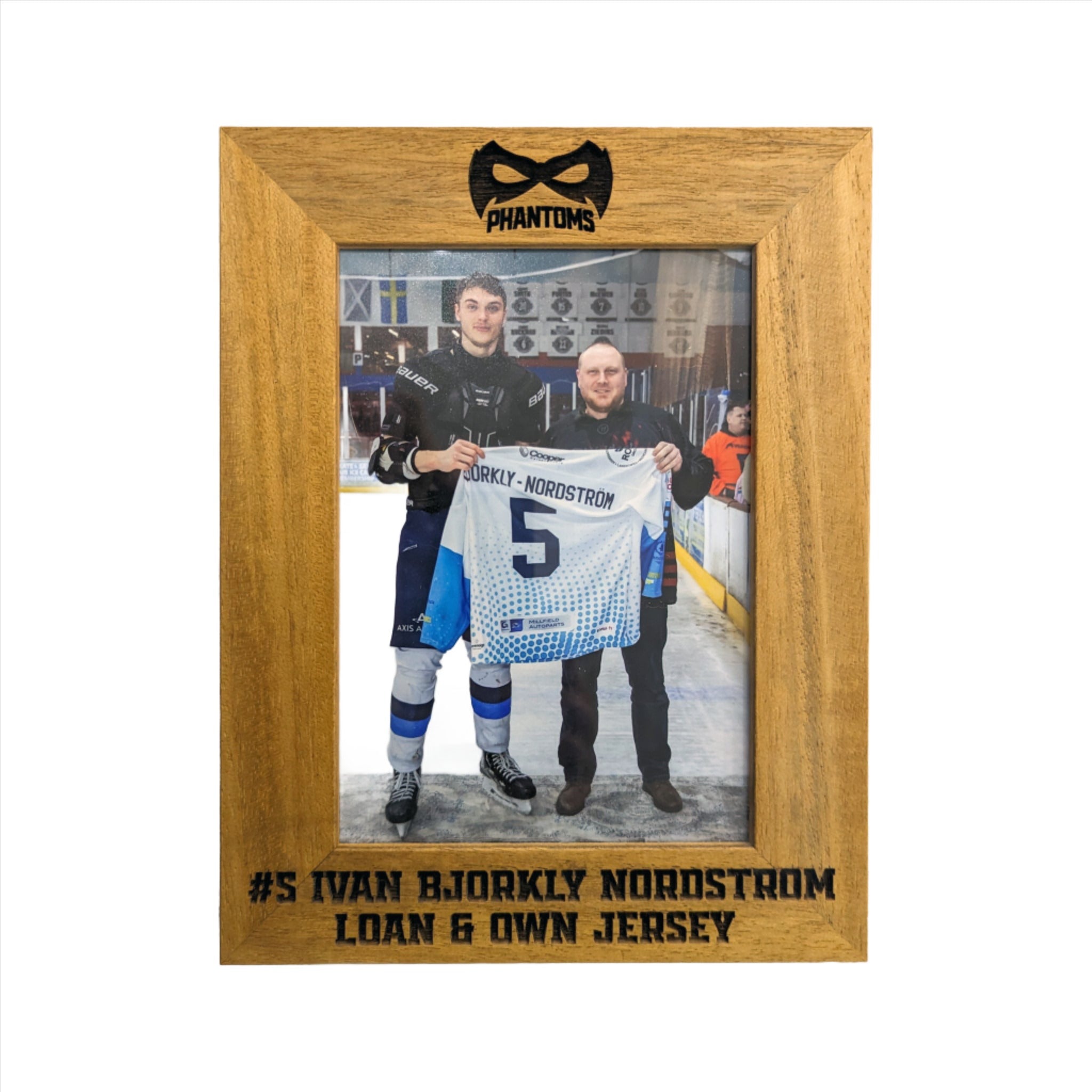 Personalised Photo Frame Peterborough Phantoms Ltd