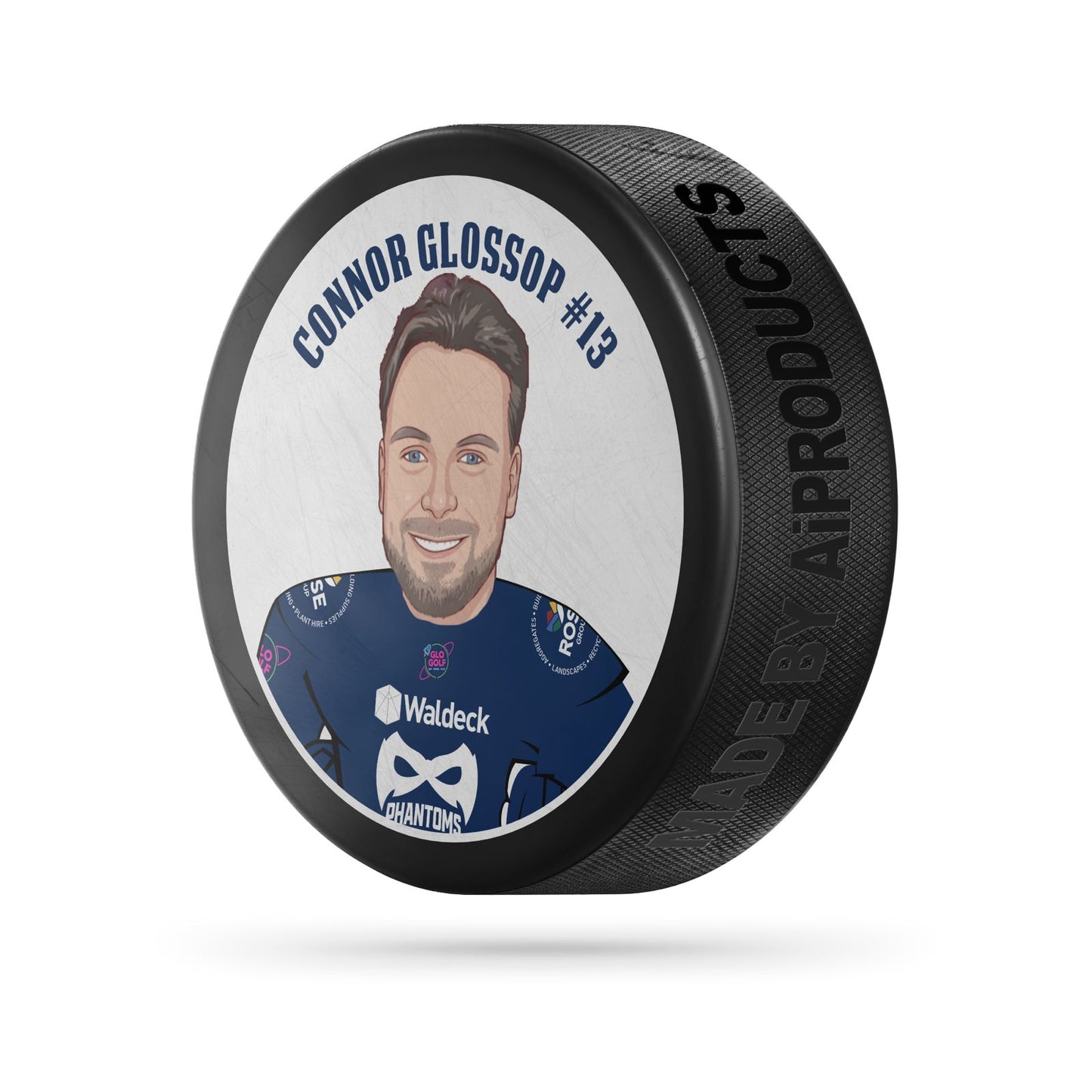 Connor Glossop Caricature Puck