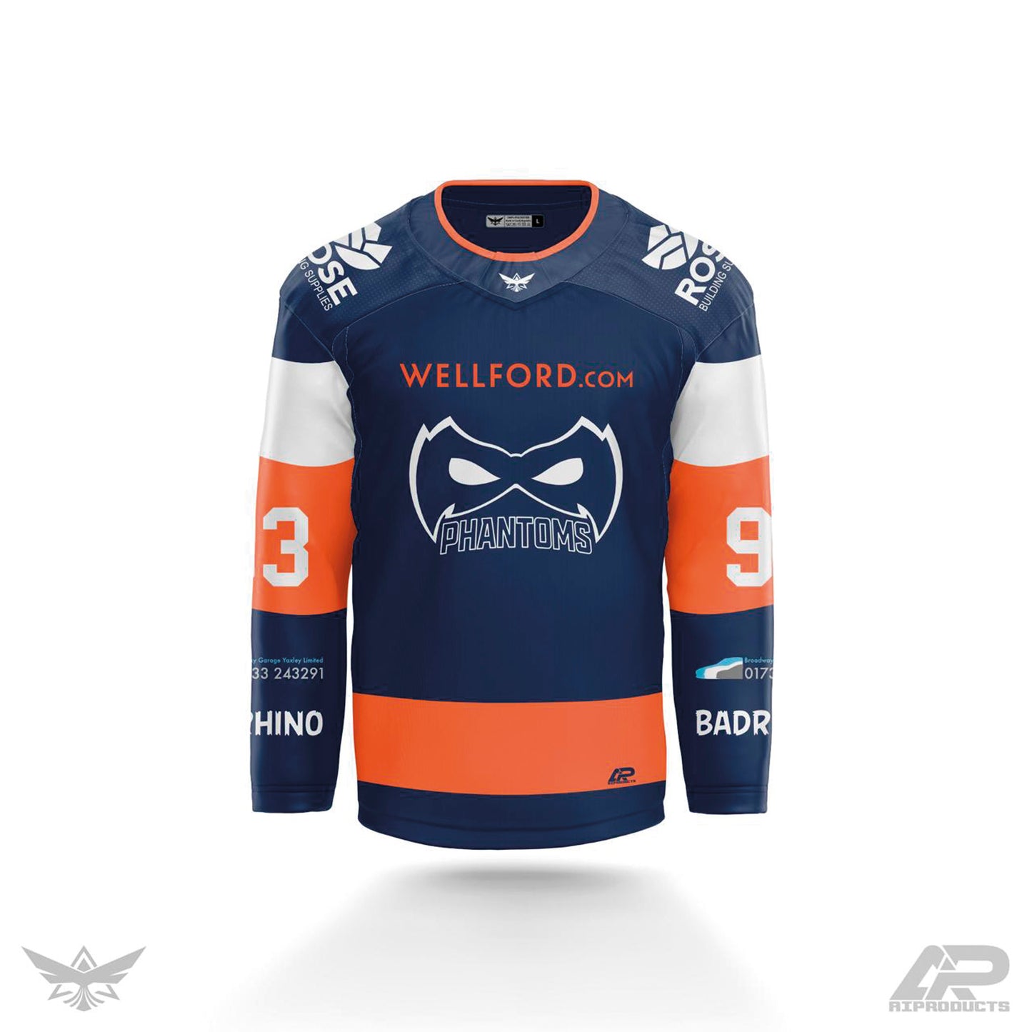 Phantoms 2 Blue Jersey