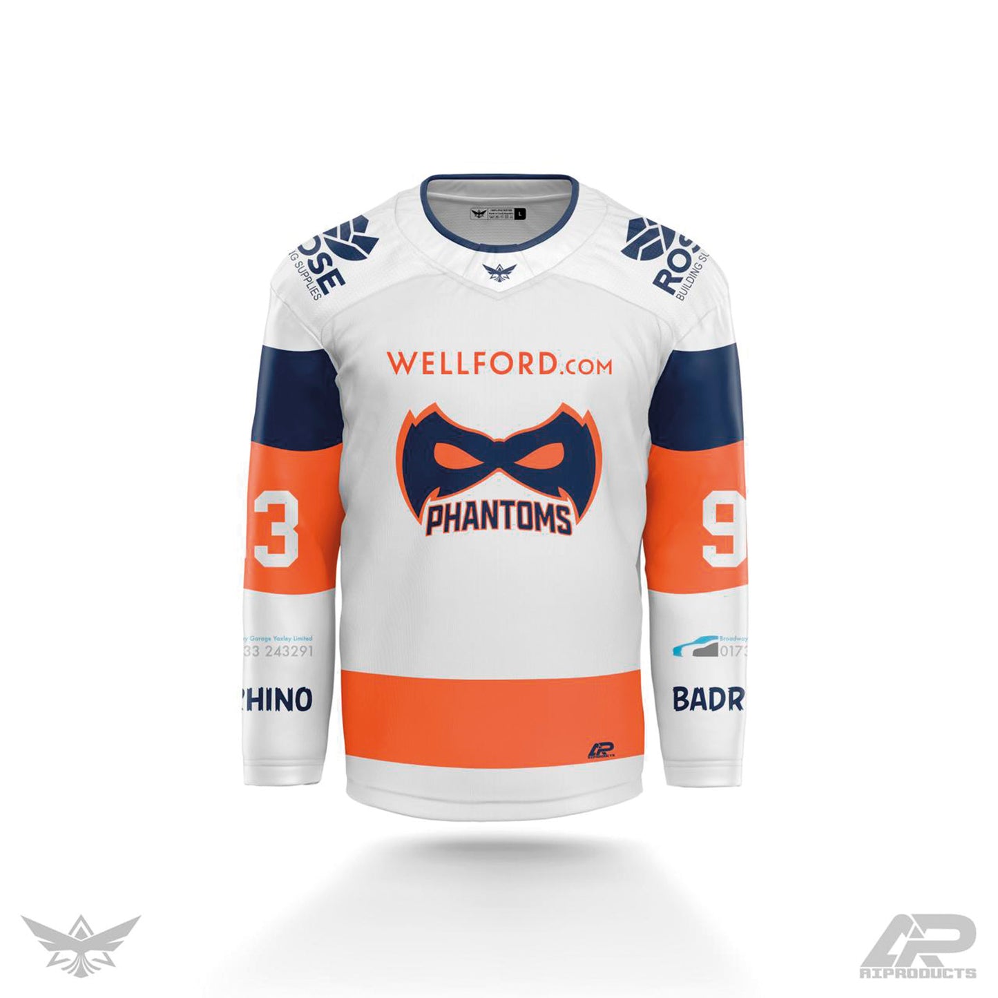 Phantoms 2 White Jersey