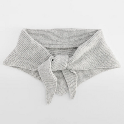 Knitted Triangle Scarf