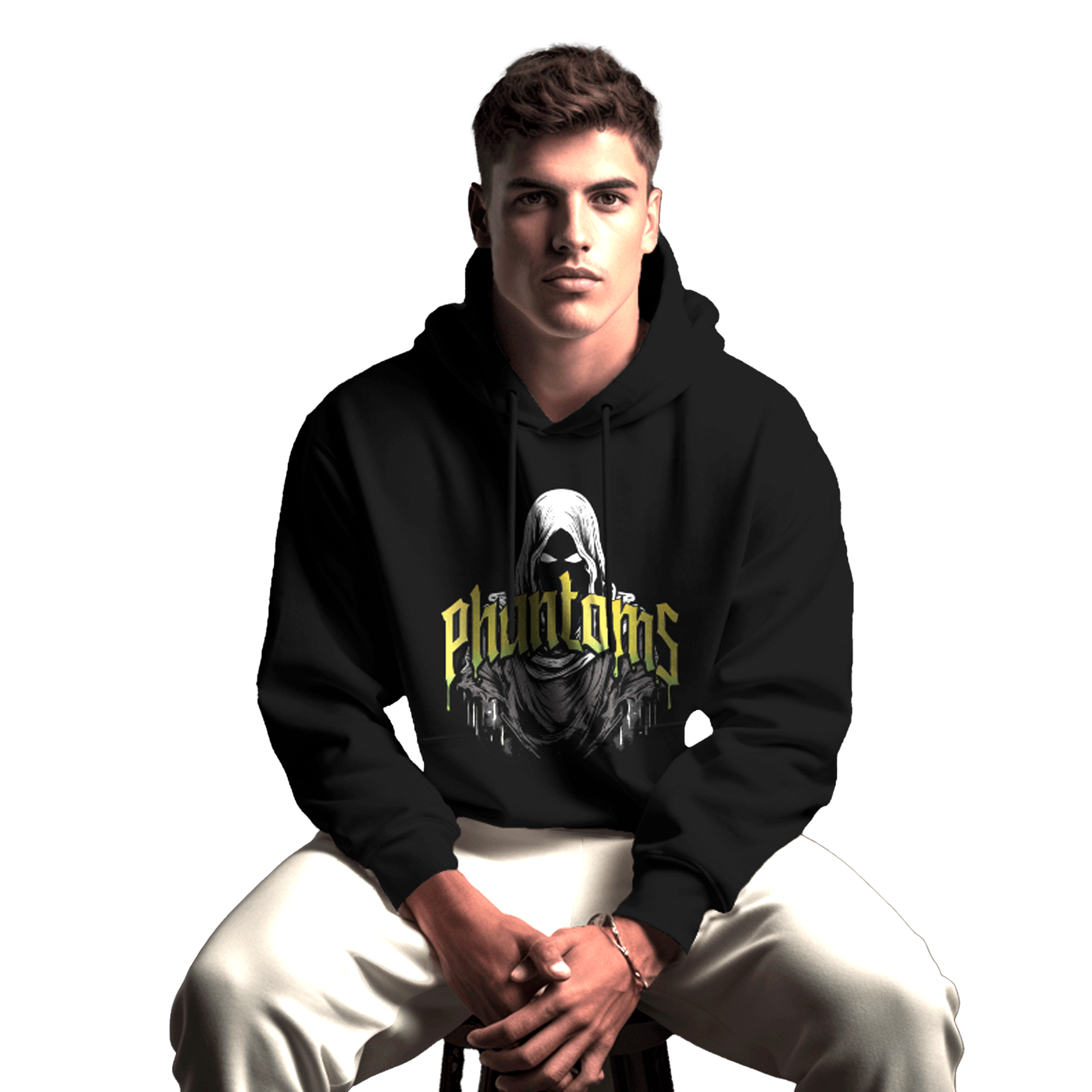 Adult Phantoms Halloween Hoodie Peterborough Phantoms Ltd