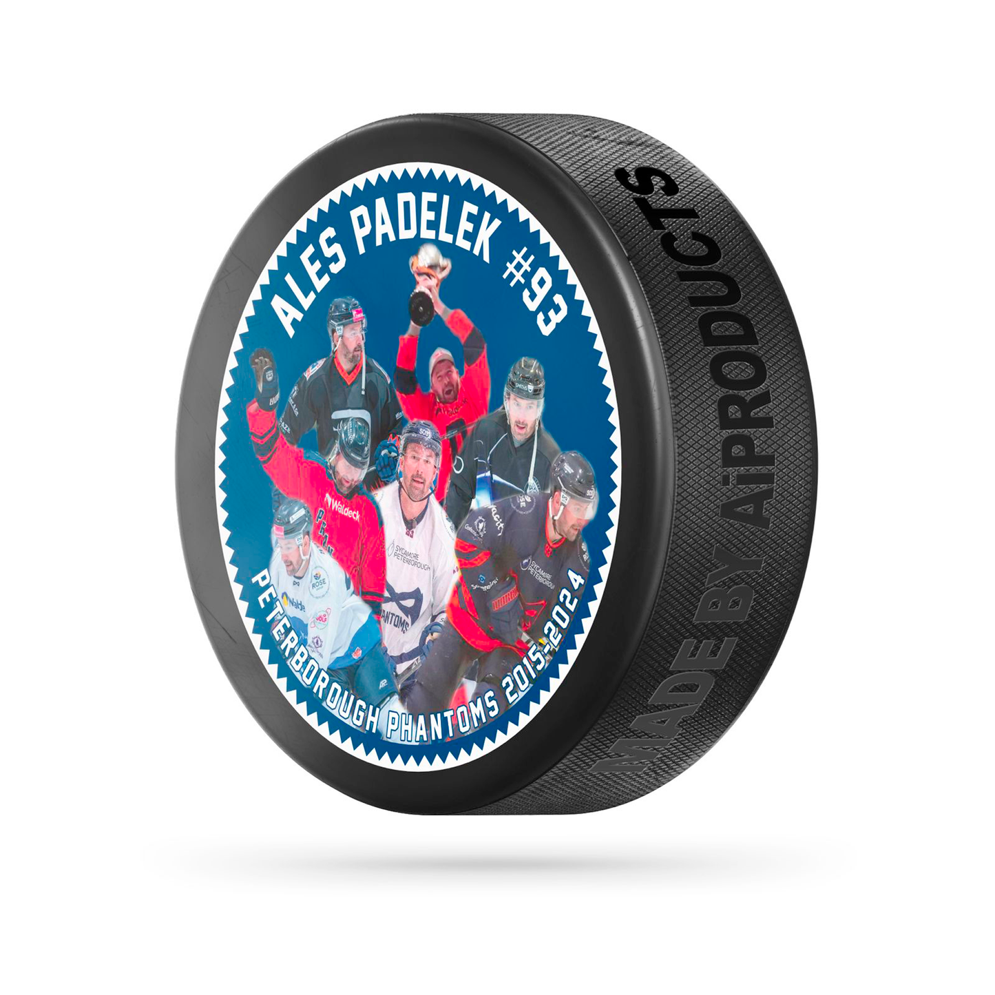 Ales Padelek Shirt Retirement Puck