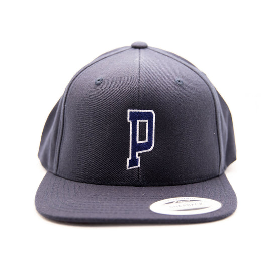 Phantoms Snapback Cap - Blue with White Outline