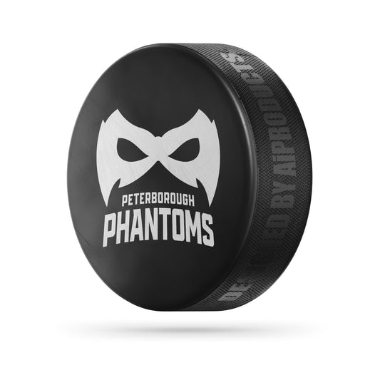 Phantoms Puck - White Logo