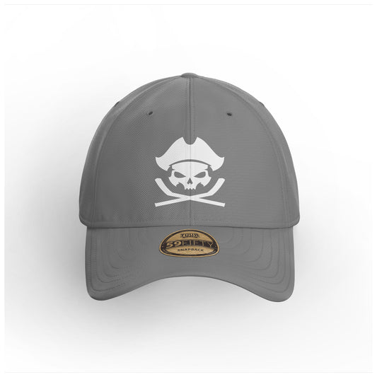 New Era Hockey Pirate Cap - Grey