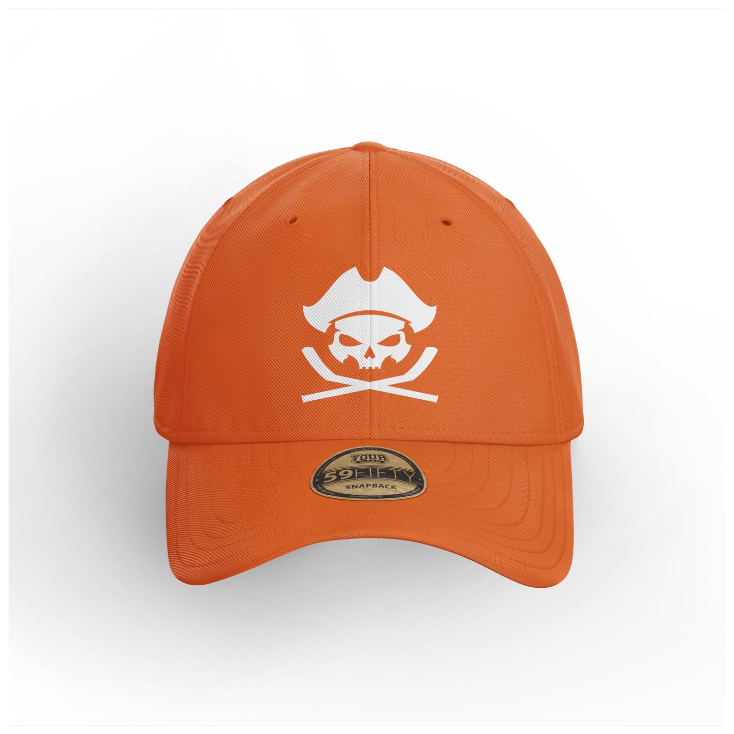 New Era Hockey Pirate Cap - Orange