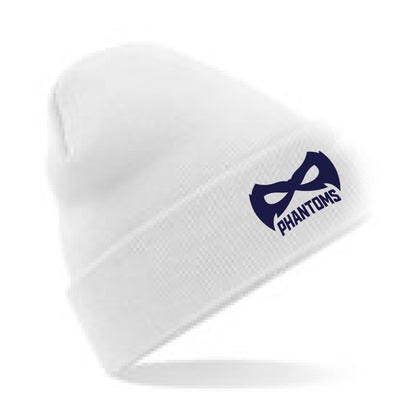 White Beanie Hat